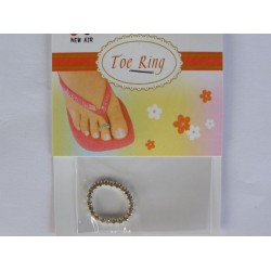 Inel argintiu deget picior